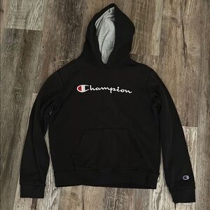 Champion Black Hoodie